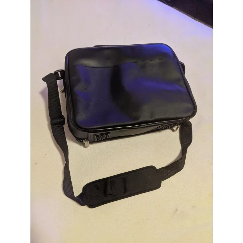 Targus Black Laptop Messenger Bag Briefcase Tech Organizer Shoulder Strap